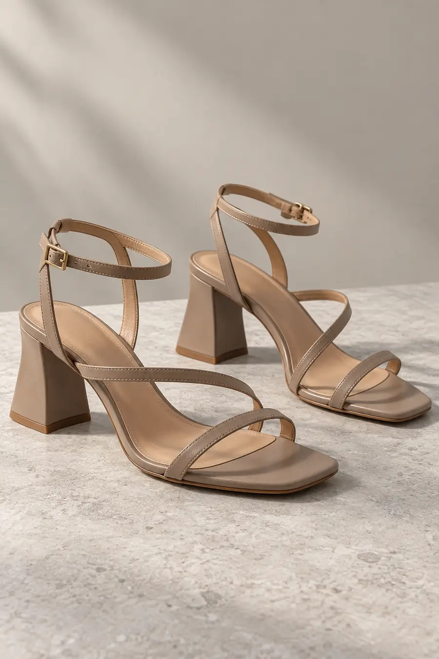 Heeled sandals